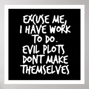 Poster terrain d'évolution