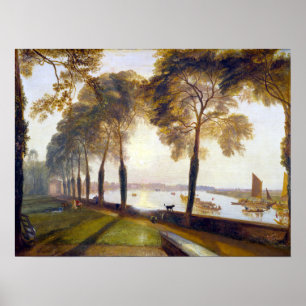 Poster Terrasse de Joseph Mallord William Turner Mortlake