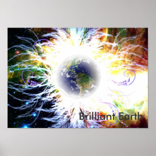 Poster Terre brillante