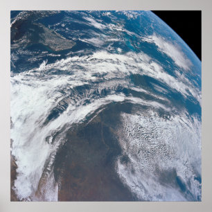 Poster Terre De L'Appareil Spacecraft Apollo 12.