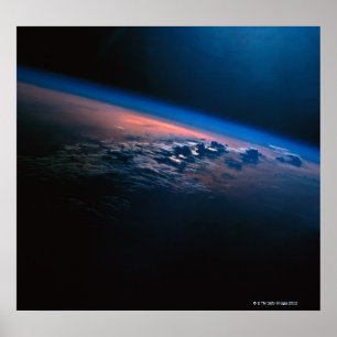 Poster Terre de l'espace extra-atmosphérique 2