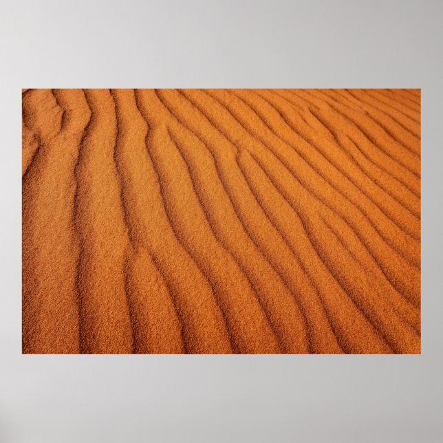 Poster Terre désertique (Devant)