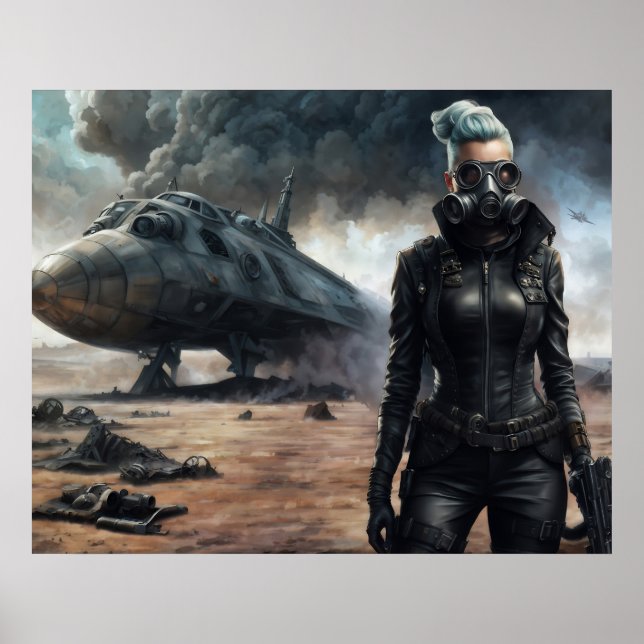 Poster Terre désolée (Devant)