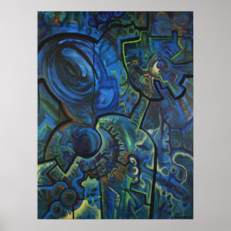 Poster Terre et homme