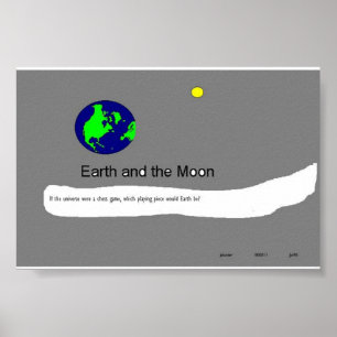 Poster Terre et Lune #11