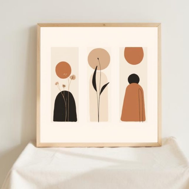 Poster Terre & Fleur (Créateur téléchargé)