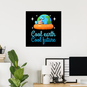 Poster Terre fraîche, Avenir frais - Terre