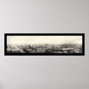 Poster Terre Haute Indiana Photo 1913