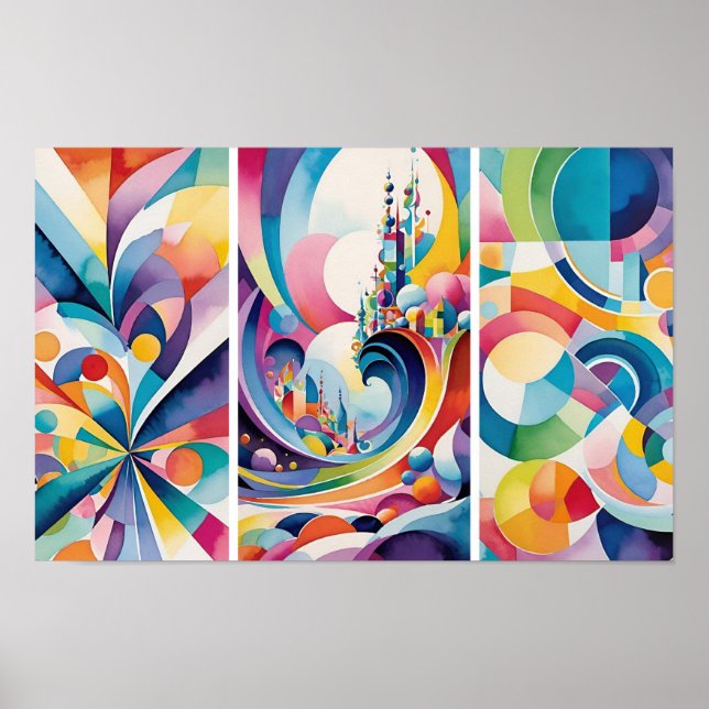 Poster Terre magique (Devant)