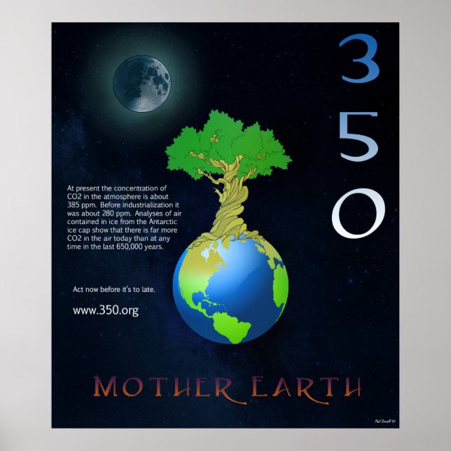 Poster Terre mère 350 (Devant)