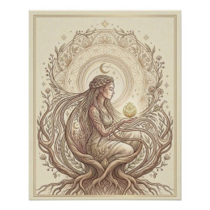 Poster Terre Mère sacrée