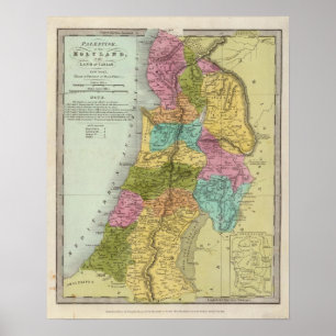 Poster Terre Sainte de Palestine