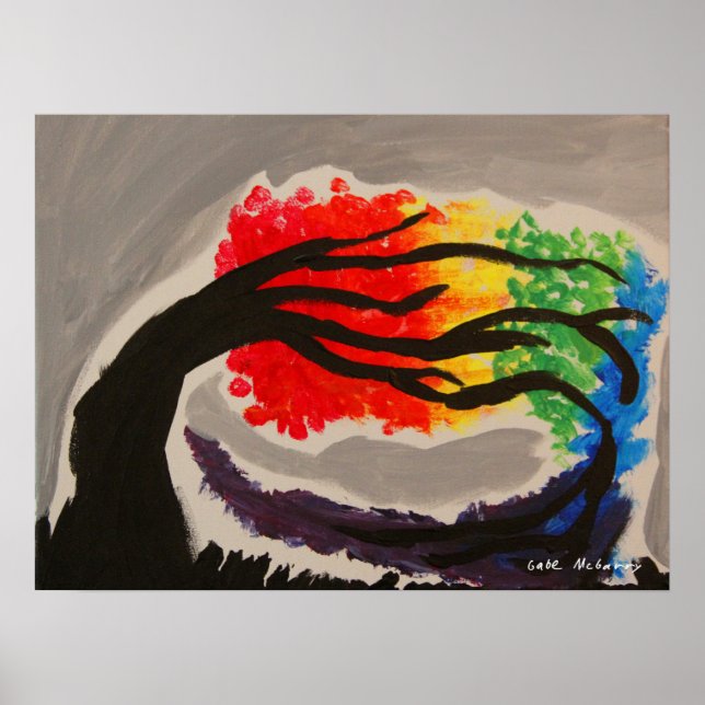 Poster Terre, vent et feu - un Gabriel McGarry (Devant)