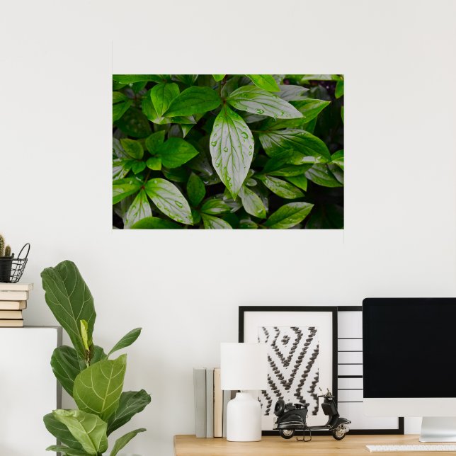 Poster Terre Verte,  (Bureau à domicile)