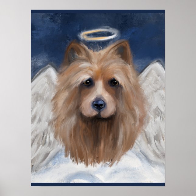 POSTER TERRIER AUSTRALIEN (Devant)