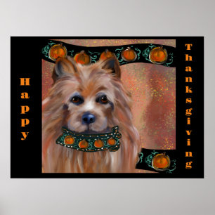 POSTER TERRIER AUSTRALIEN  