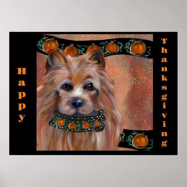 POSTER TERRIER AUSTRALIEN   (Devant)