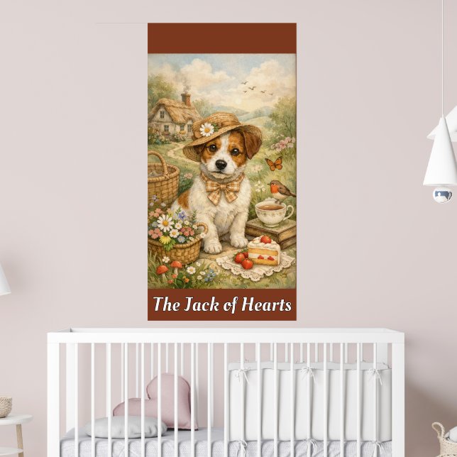 Poster Terrier Jack Russel (Pépinière 2)