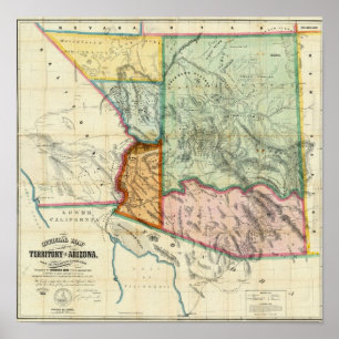 Poster Territoire de l'Arizona