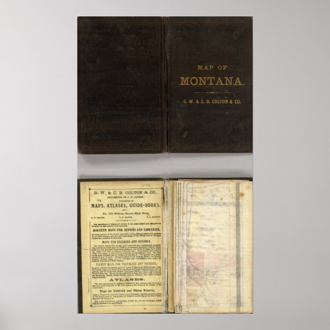 Poster Territoire du Montana (Devant)