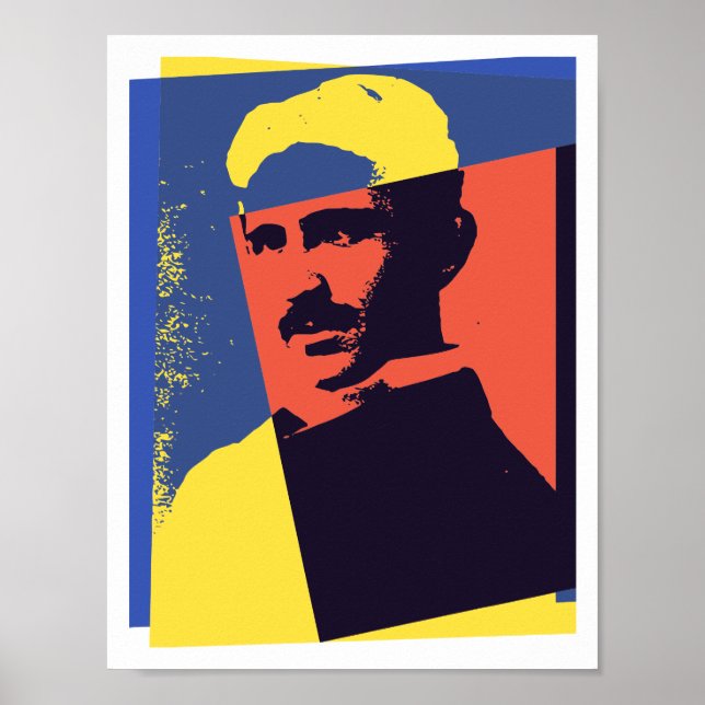 Poster Tesla Pop Art (Devant)