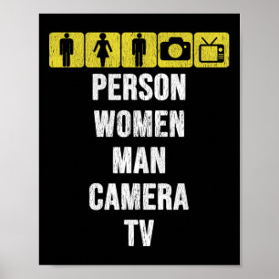 Poster Test Cognitif Personne Femme Homme Appareil Photo