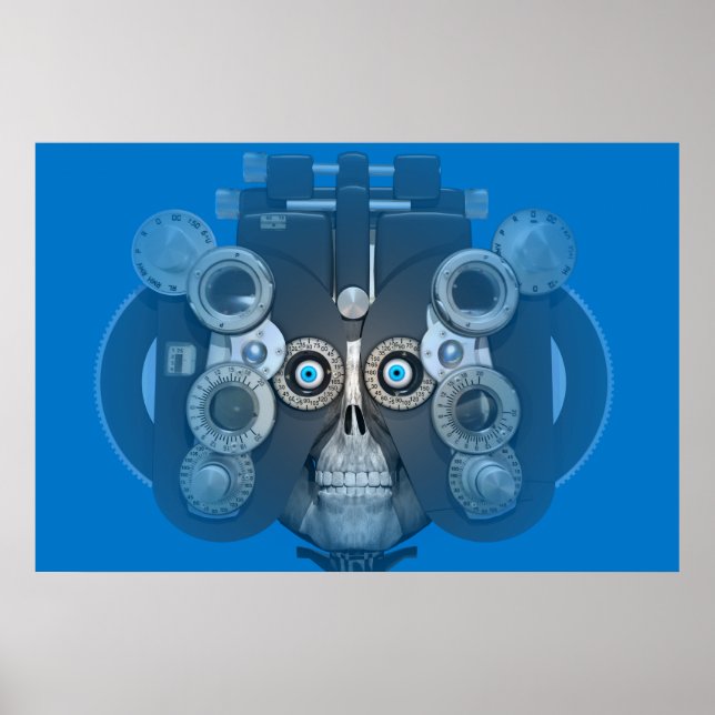 Poster Test de l'oeil (Devant)