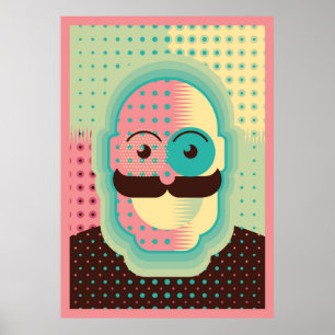 Poster Tête