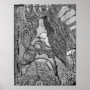 Poster Tête