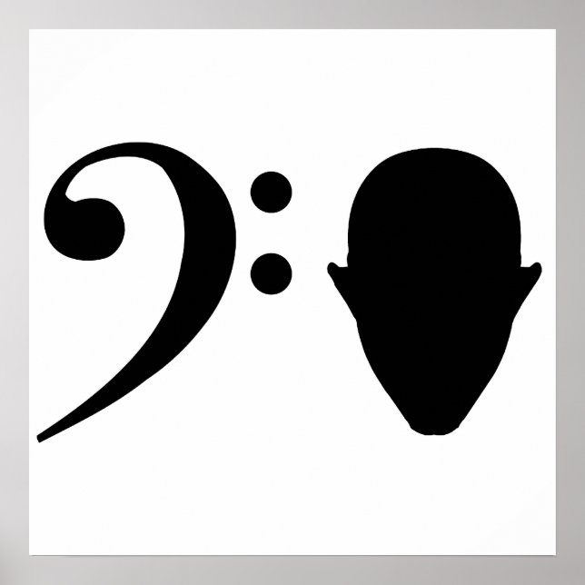 Poster Tête basse (Devant)