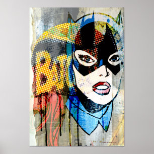 Poster Tête Batgirl