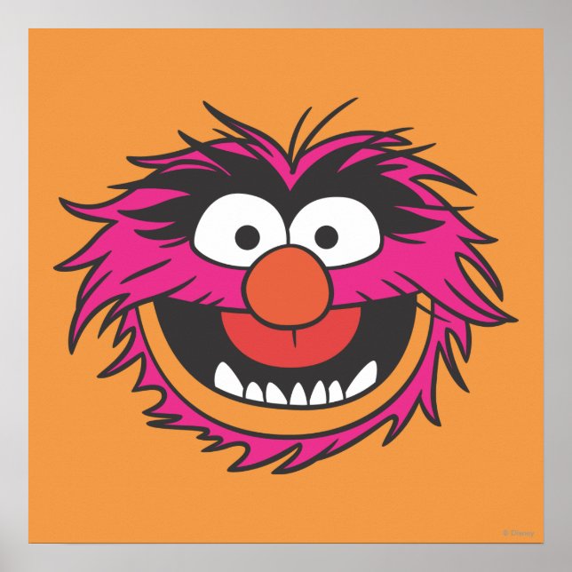 Poster Tête d'animal (Devant)