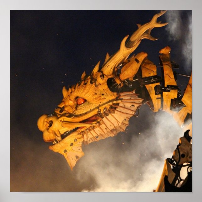 Poster Tête de dragon (Devant)