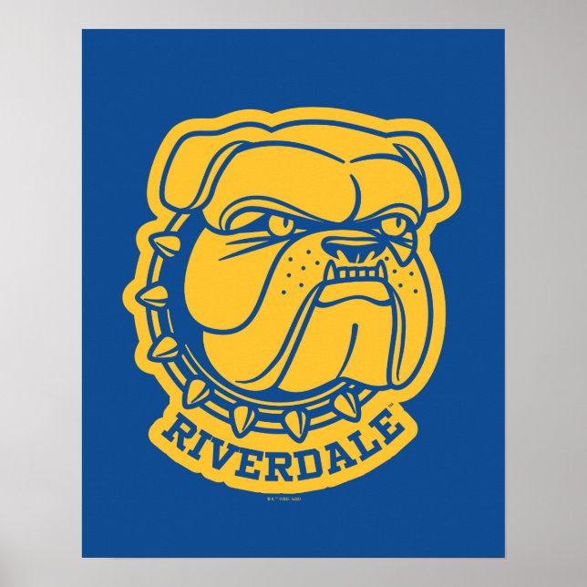 Poster Tête de Riverdale Bulldog (Devant)