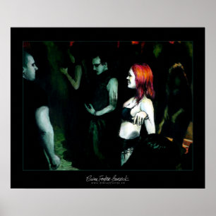Poster Tête rouge - Imprimer
