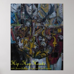 POSTER TÊTES HIP HOP
