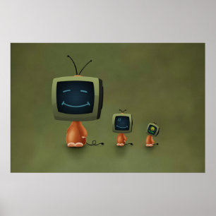Poster Têtes TV