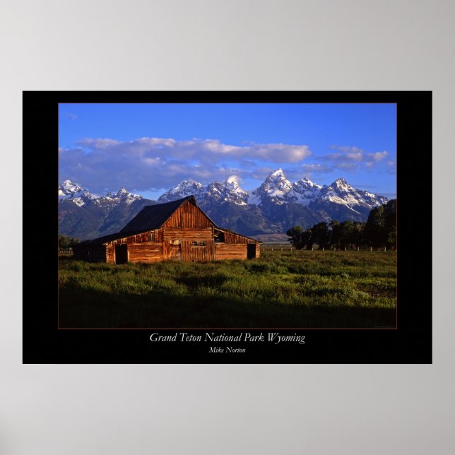 Poster Teton Grange #1 (Devant)