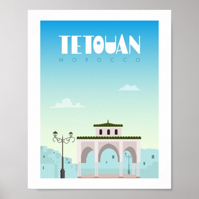 Poster Tétouan (Devant)