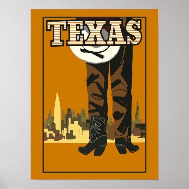 Poster Texas (Devant)