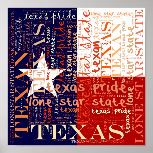 Poster Texas (Devant)