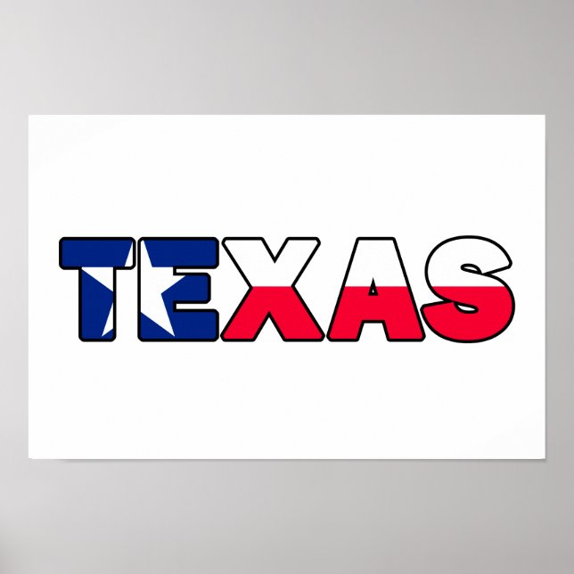 Poster Texas (Devant)
