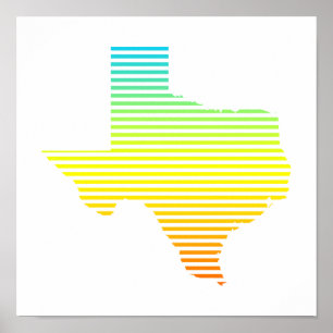 Poster texas chill fade
