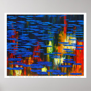 Poster Texas Pondscape