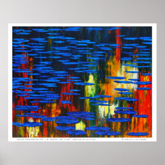 Poster Texas Pondscape