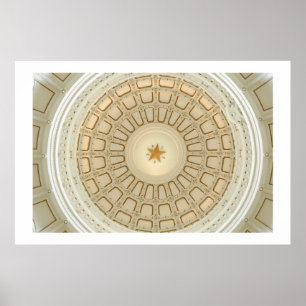 Poster Texas State Capitol Rotunda