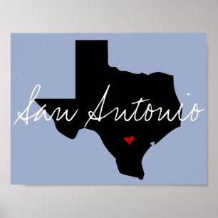 Poster Texas Town