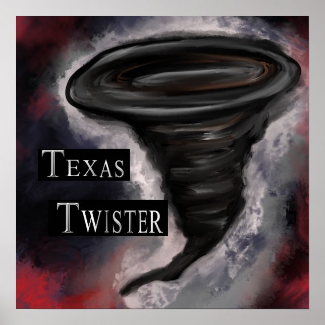 POSTER TEXAS TWISTER (Devant)