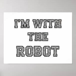 Poster Texte de Robot