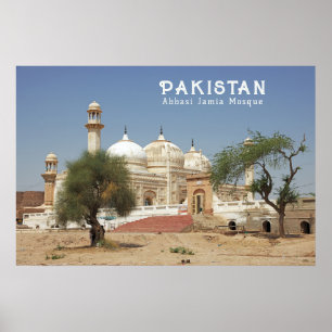 Poster Texte personnalisé Pakistan